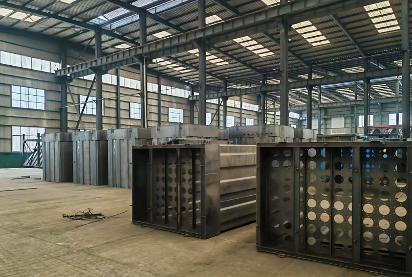 北京嵩安環(huán)境除塵設備生產(chǎn)車間實拍