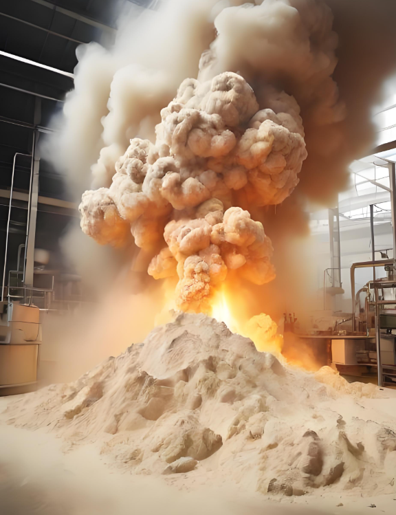 面粉車間火花探測系統(tǒng)安裝規(guī)范：食品廠除塵防爆必讀指南